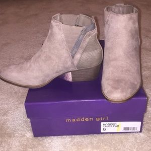 BRAND NEW!!  Madden girl ankle booties